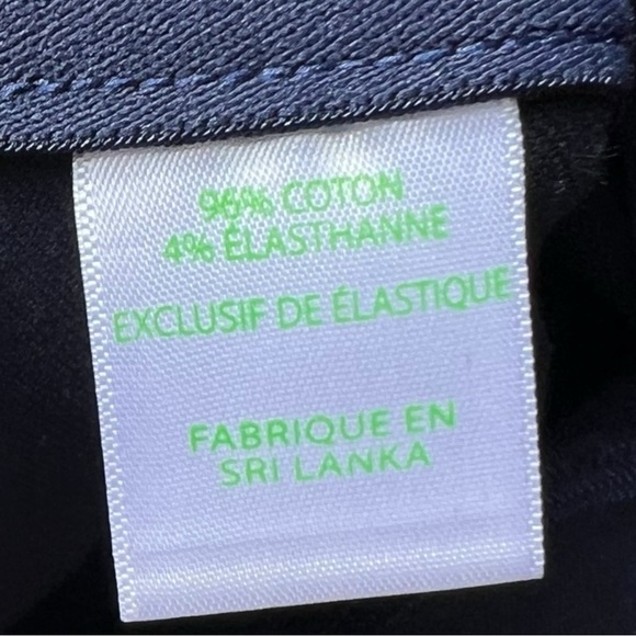 🌻Lilly Pulitzer Blue Merrin High-Rise Bi-Stretch Pant 27" Inseam  Size 2 - Picture 9 of 9